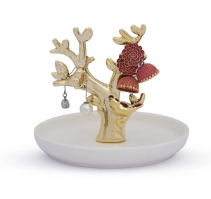 Trinket Holder - Birds on a Tree