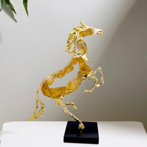 Horse in Action Décor Piece