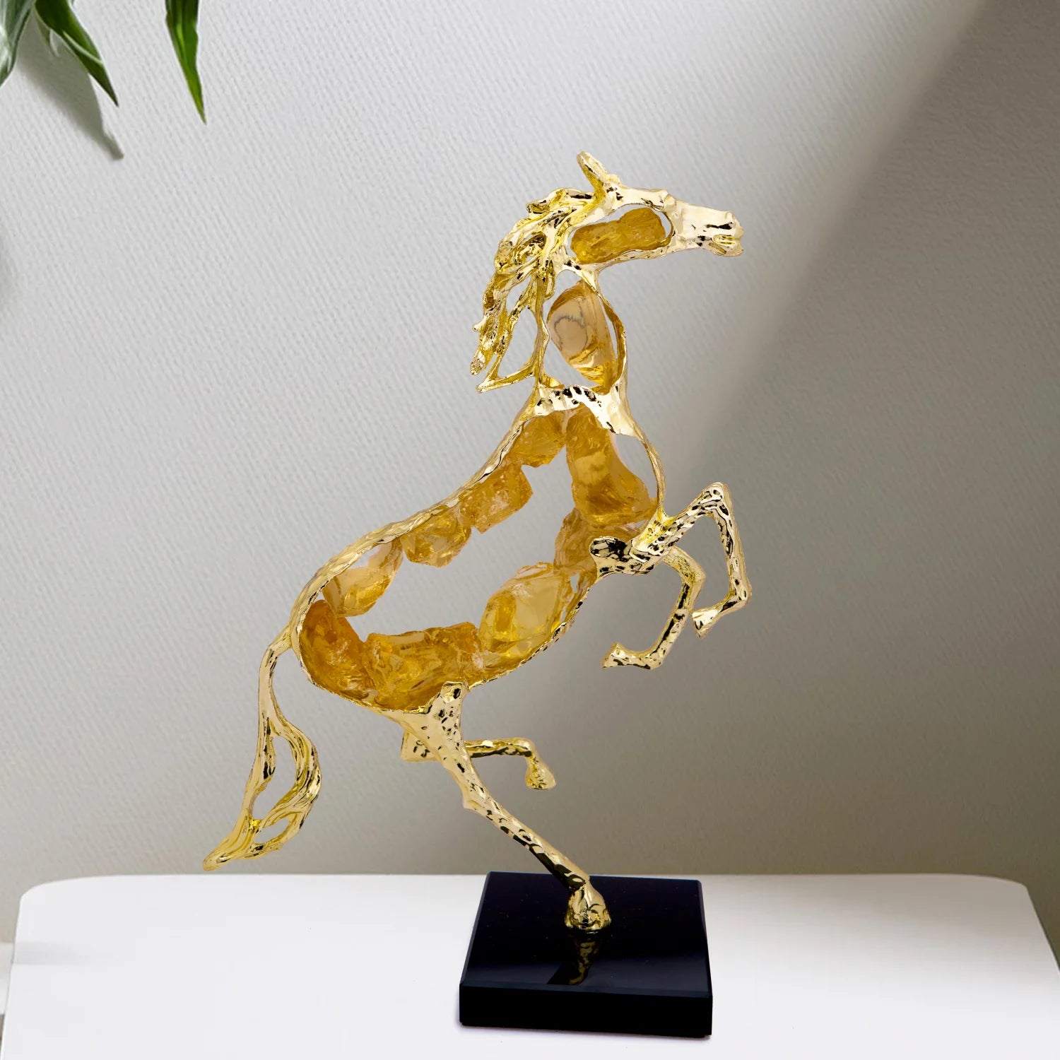 Horse in Action Décor Piece