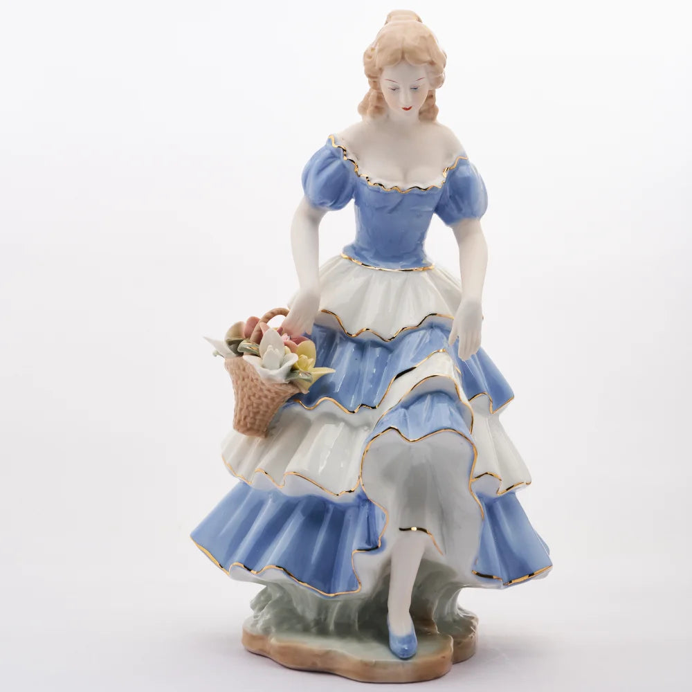 WALKING BACK HOME WITH FRESH FLOWERS