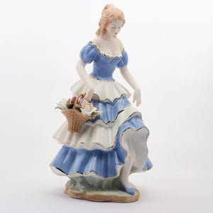 WALKING BACK HOME WITH FRESH FLOWERS