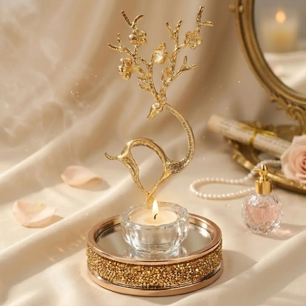 Doe A Deer Candle Holder