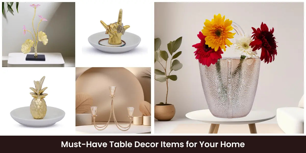 Must-Have Table Decor Items for Your Home