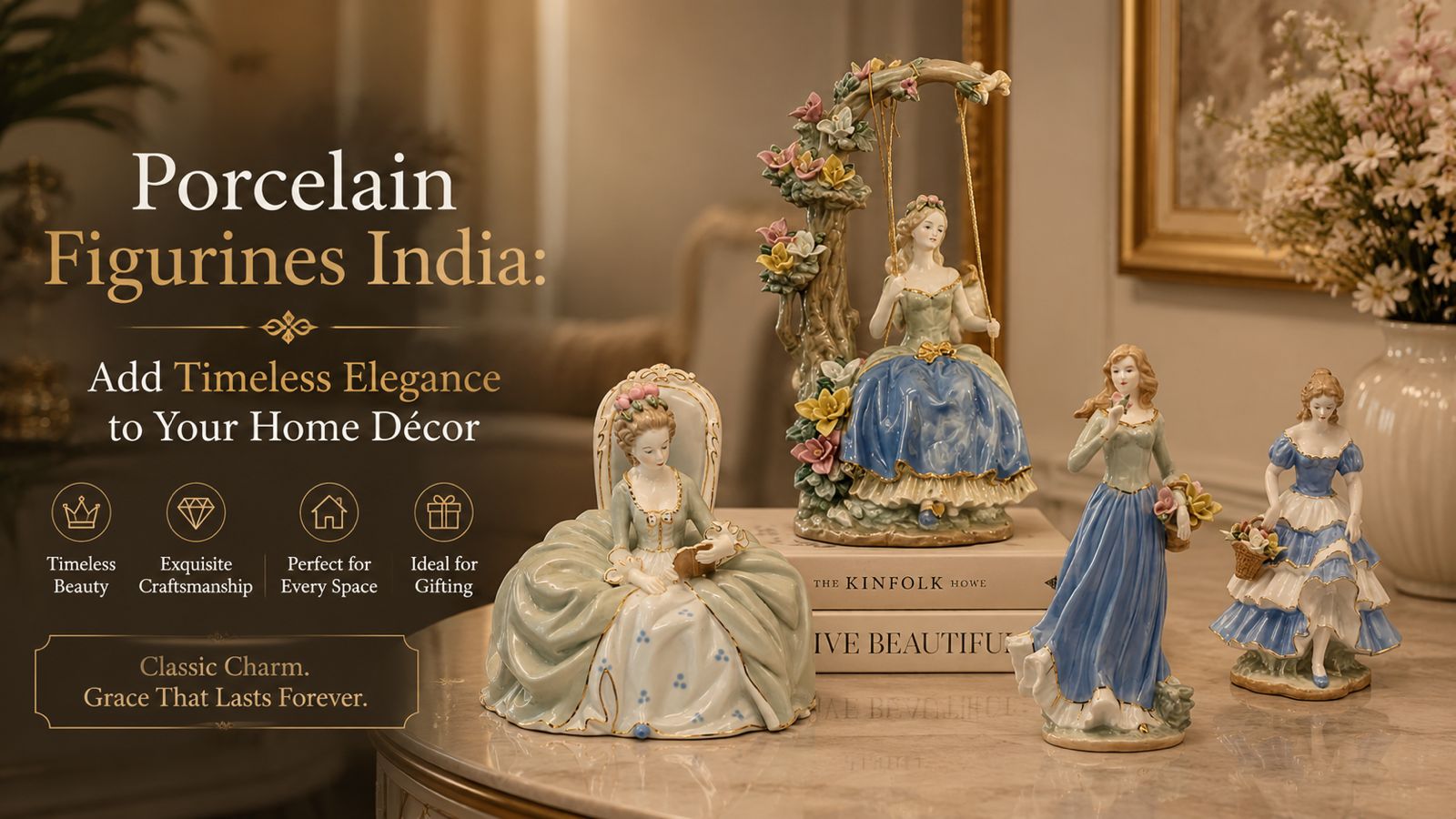 Porcelain Figurines India: Add Timeless Elegance to Your Home Décor