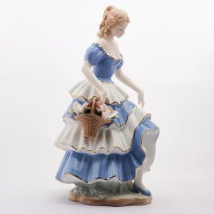 WALKING BACK HOME WITH FRESH FLOWERS