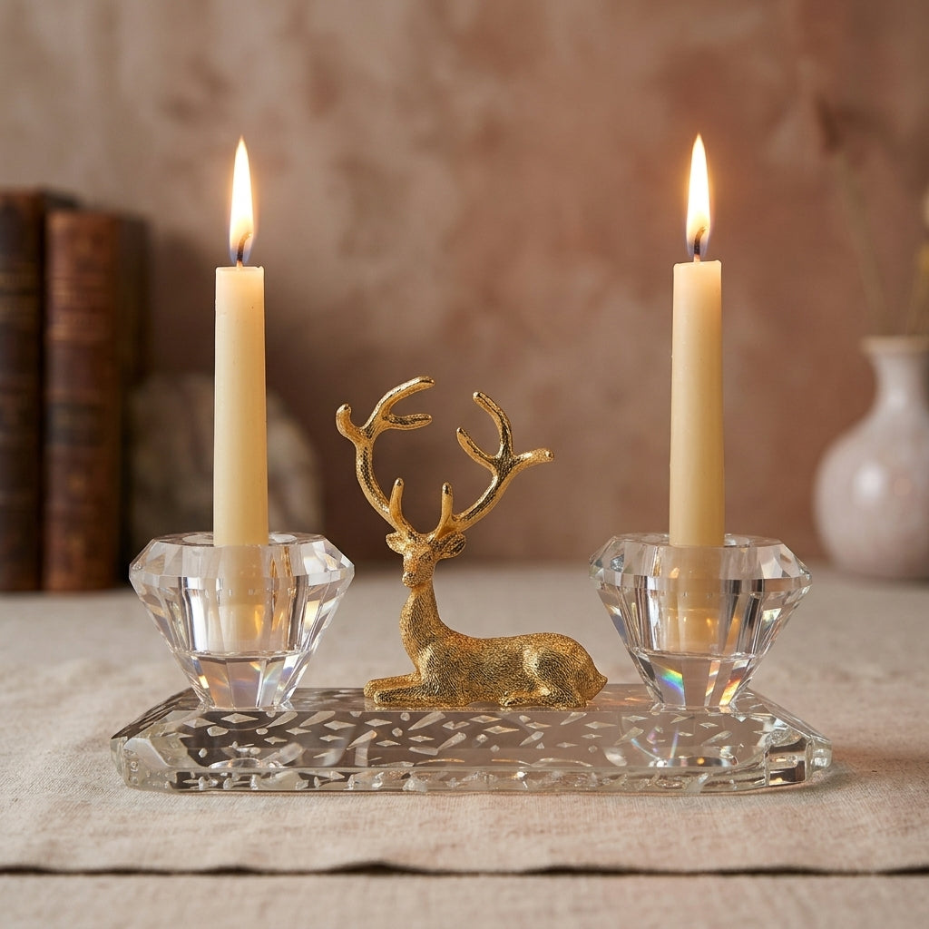 Buck Beauty Candle Holder